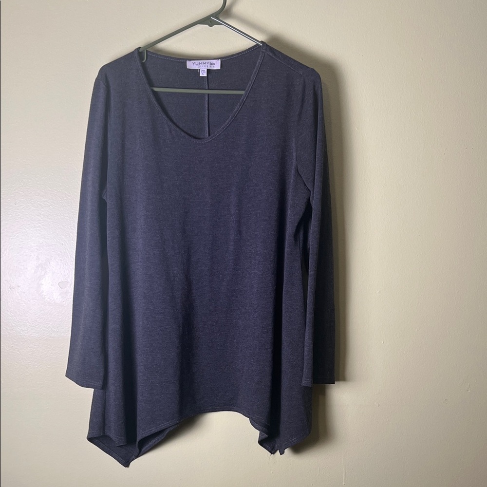 YUMMY suits Tiana Worthington Charcoal Long Sleeve Top